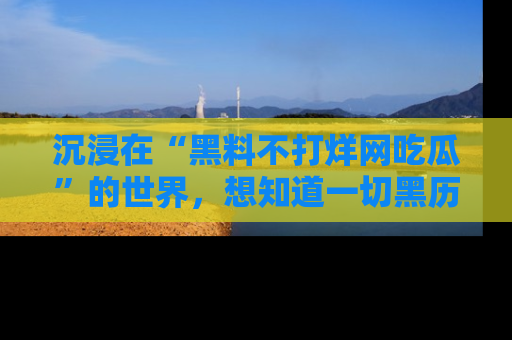 沉浸在“黑料不打烊网吃瓜”的世界，想知道一切黑历史与内幕信息的网站！