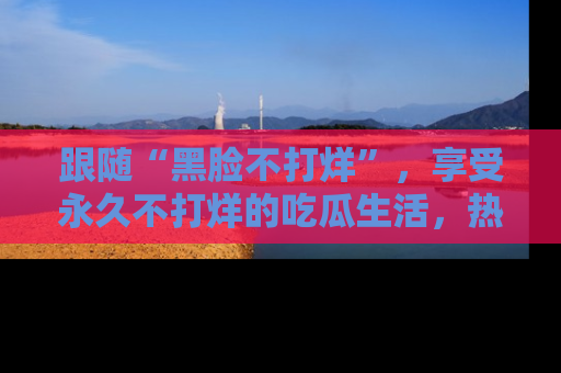 跟随“黑脸不打烊”，享受永久不打烊的吃瓜生活，热辣八卦不断