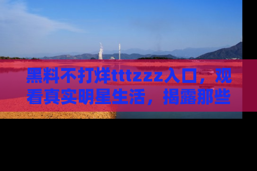 黑料不打烊tttzzz入口,观看真实明星生活,揭露那些不为人知的真相