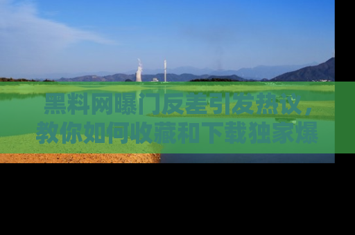 黑料网曝门反差引发热议，教你如何收藏和下载独家爆料