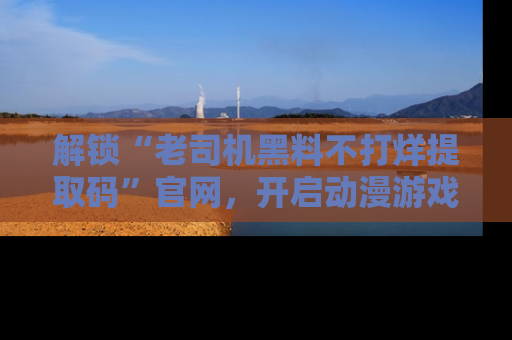 解锁“老司机黑料不打烊提取码”官网,开启动漫游戏的新次元之旅!