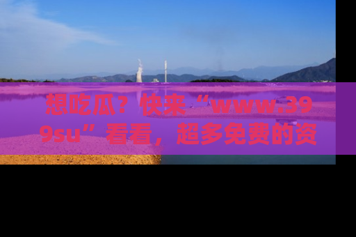 想吃瓜?快来“www.399su”看看,超多免费的资源让你尽情享受!